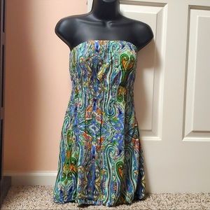Body Central strapless coverup Size S